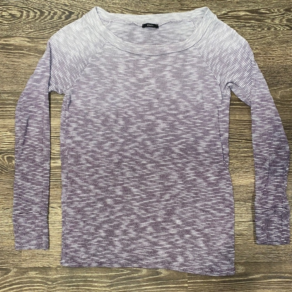 Purple Ombré Pull over sweater